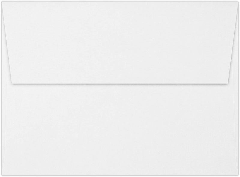 LUXPaper A7 Invitation Envelopes | Peel & Press | 5 1/4" x 7 1/4" | Bright White | 32lb. Paper Weight (80lb. Text) | 50 Qty - Image 2